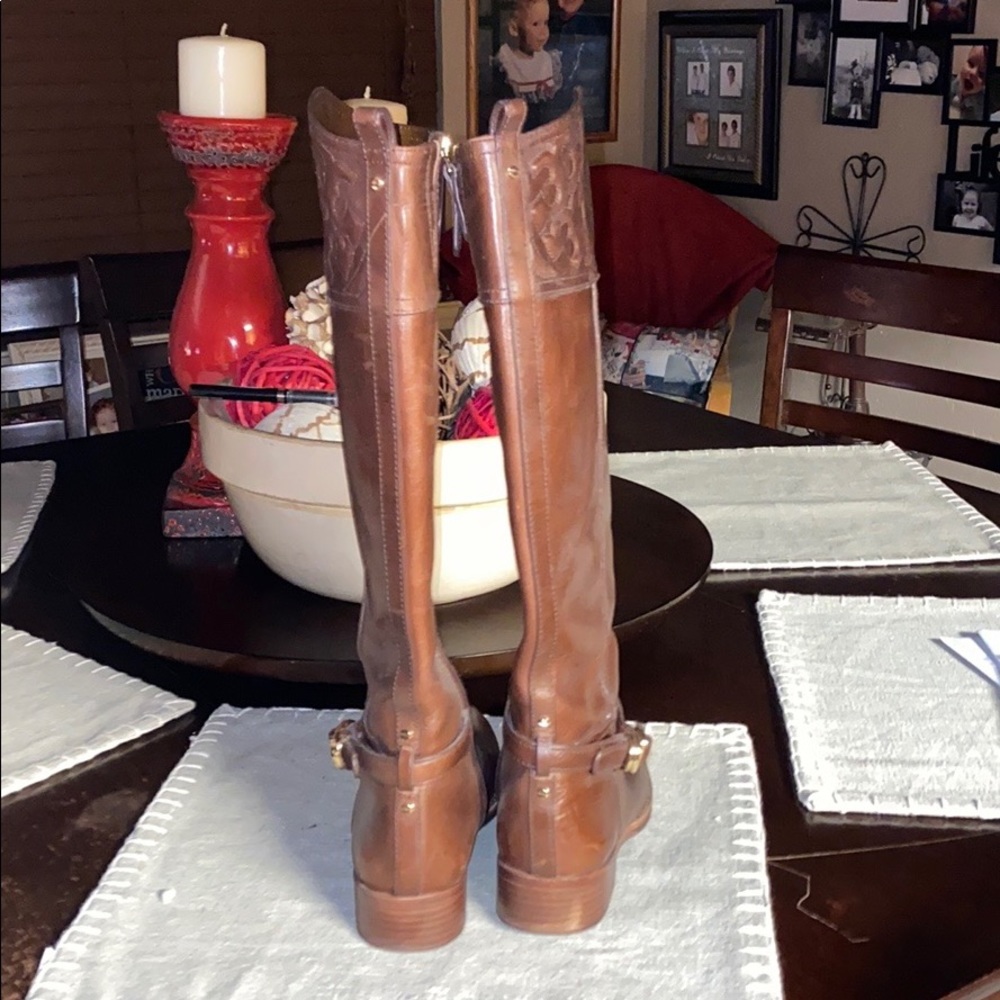 Tory Burch ridding boots
